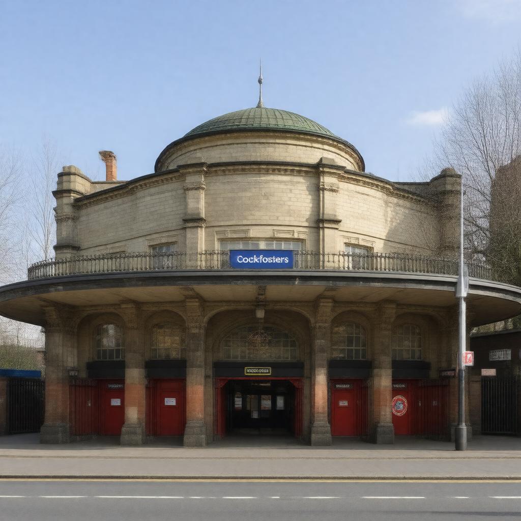 Cockfosters tube station